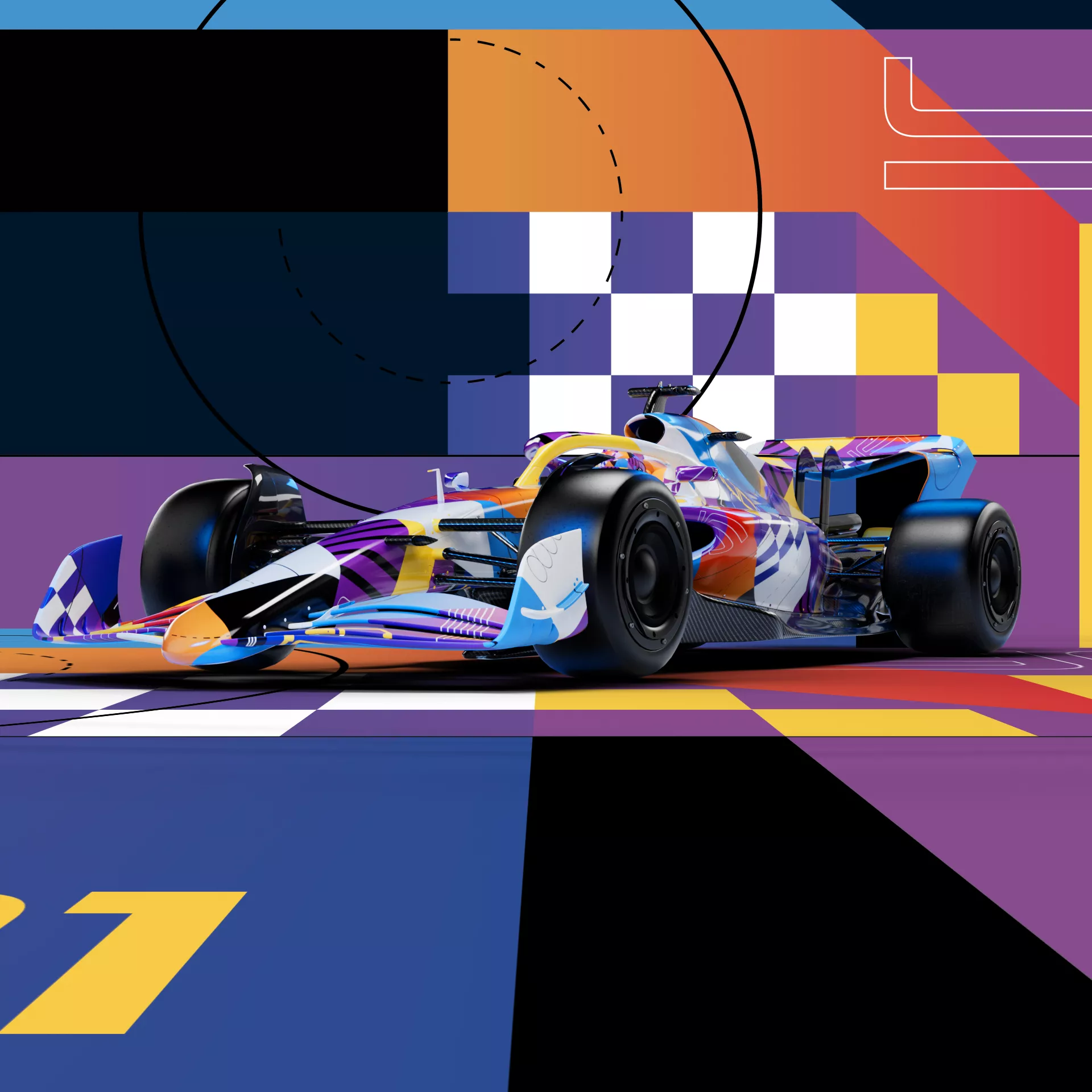 F1, Abu, Dahbi, Yas, Verse, 2022, Car, 004